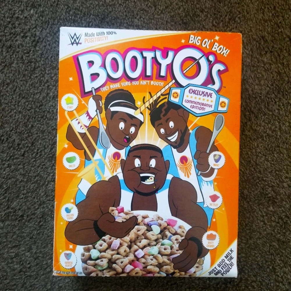 BOOTY O'S cereal (do not eat)